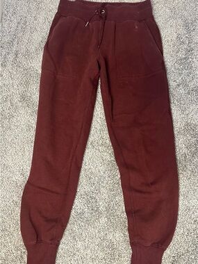 Polo by Ralph Lauren Burgundy Drawstring Sweatpants Joggers